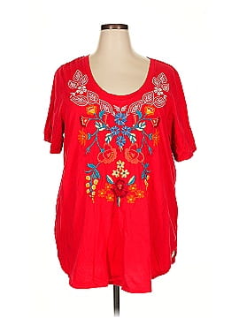 Johnny Was Short Sleeve Blouse