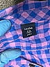 Baby Gap 100% Cotton Checkered-gingham Purple Short Sleeve Onesie Size 18-24 mo - photo 3