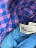 Baby Gap 100% Cotton Checkered-gingham Purple Short Sleeve Onesie Size 18-24 mo - photo 4