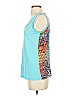 M Missoni 100% Viscose Teal Blue Tank Top Size S - photo 5