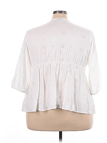 Torrid 3/4 Sleeve Blouse (view 2)