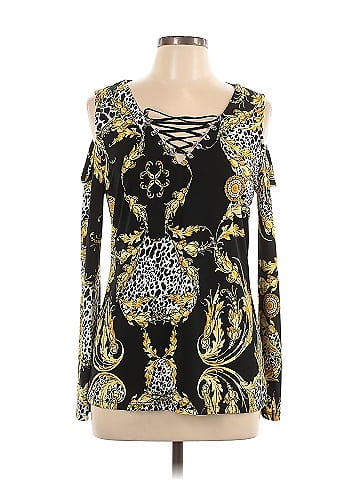Bold Elements Long Sleeve Blouse (view 1)