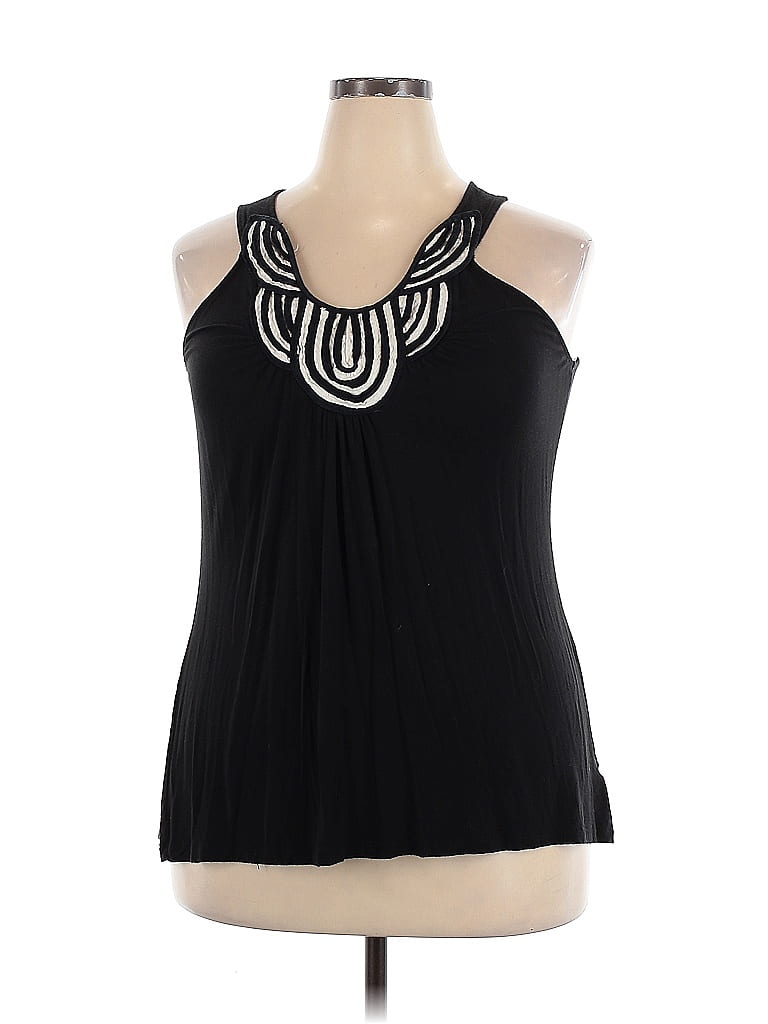 Mossimo Black Sleeveless Blouse Size XXL - photo 1