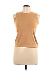 August Silk Sleeveless T Shirt
