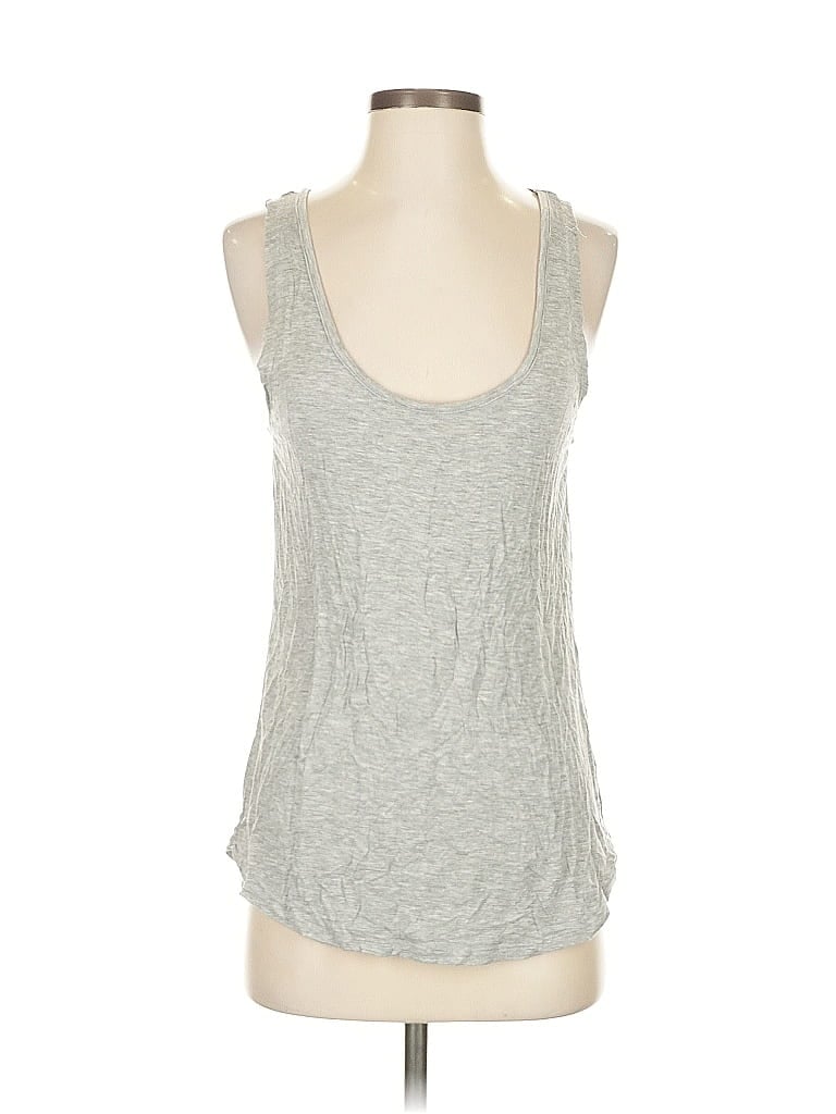 Click to view more detailed imagery on our partner's website Pre-owned Cotton On Tank Top Gray Halter Neckline Tops