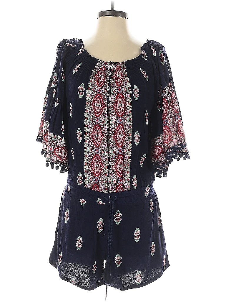 Pre-owned Lilka Romper In Blue