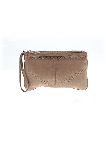 Ann Taylor Leather Wristlet (view 1)