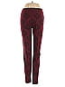 Pink Rose Hearts Burgundy Leggings Size S - photo 1