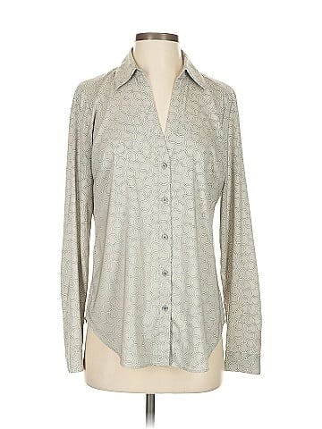 Ann Taylor Long Sleeve Button-Down Shirt (view 1)