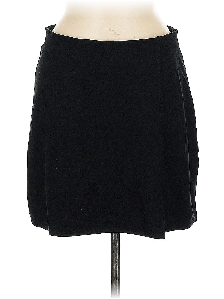 Pre-owned H&m Casual Skirt In Black