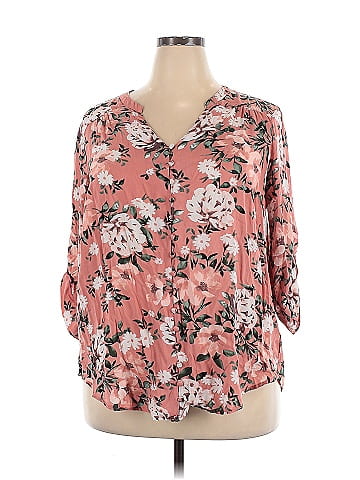 Torrid 3/4 Sleeve Blouse (view 1)