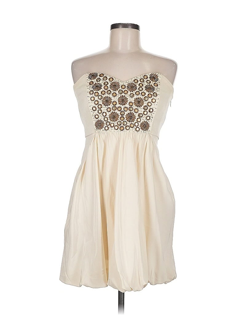 Pre-owned Tibi Cocktail Dress In White