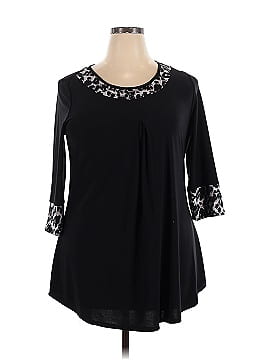 Cozy Collection 3/4 Sleeve Blouse