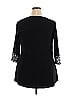Cozy Collection Black 3/4 Sleeve Blouse Size 2X - photo 2