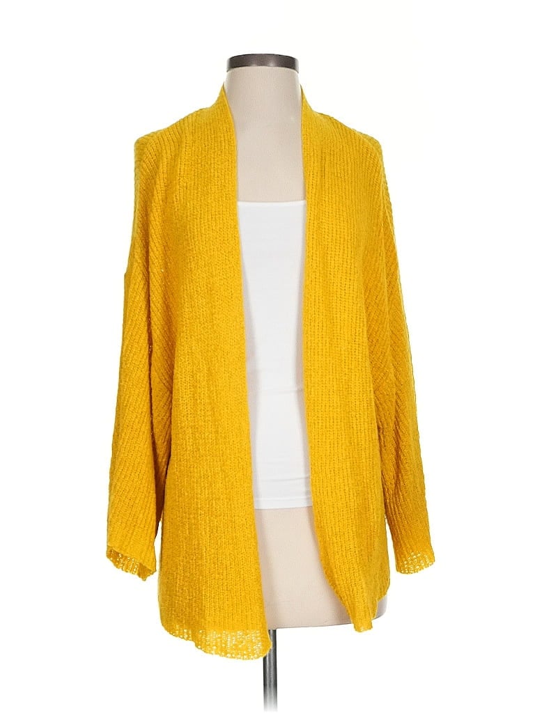 Catherine Malandrino Yellow Cardigan Size S - photo 1