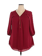 City Chic 3/4 Sleeve Blouse