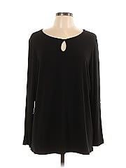 Susan Graver Long Sleeve Blouse