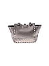 Valentino Garavani Metallic Gray Gold Rockstud Satchel One size - photo 2