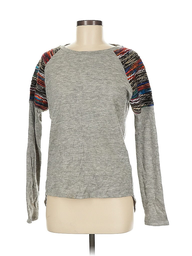 Pre-owned Ya Los Angeles Pullover Sweater In Gray