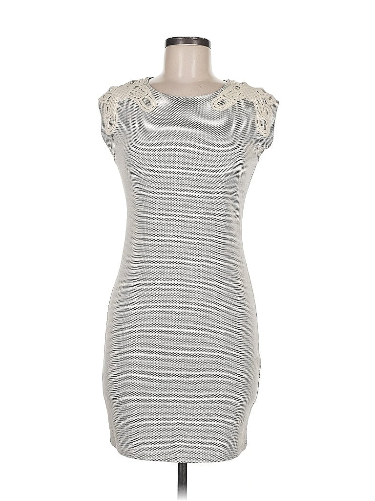 Pre-owned Xhilaration Sleeveless Top Gray Sweetheart Neckline Tops