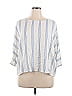 Habitat White 3/4 Sleeve Blouse Size XL - photo 1
