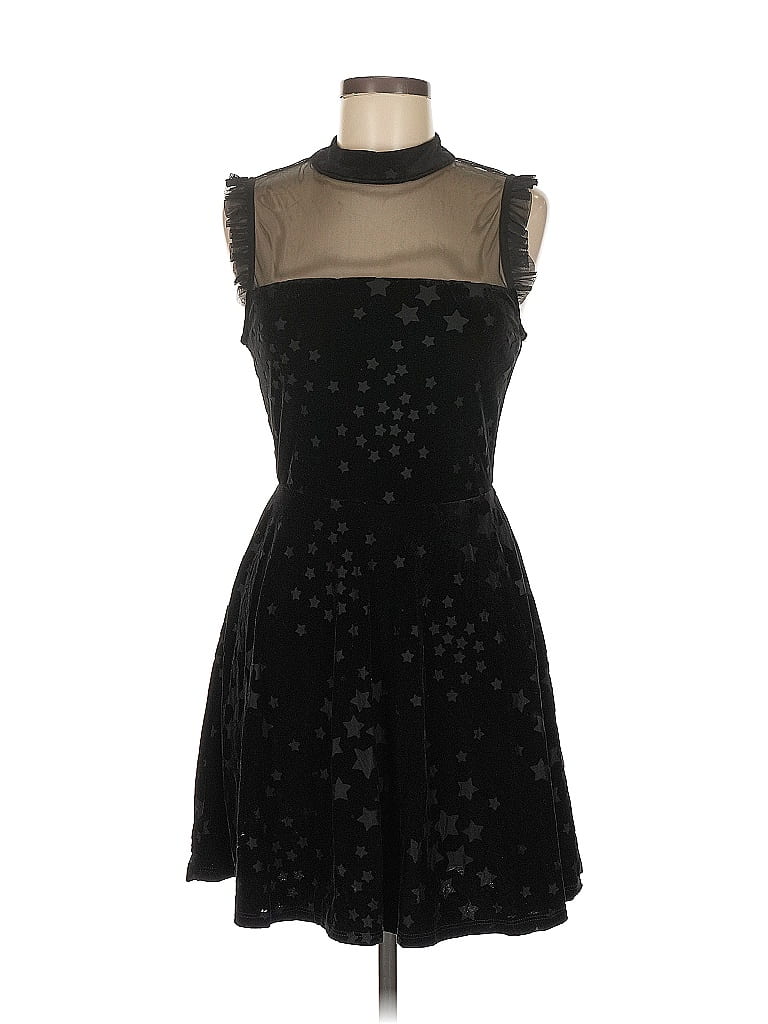 Pre-owned Teeze Me Cocktail Dress In Black