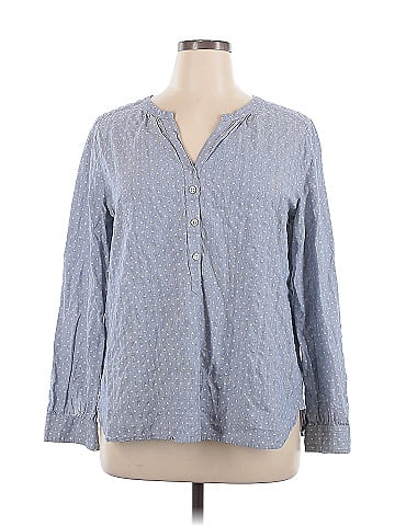 Ann Taylor LOFT Long Sleeve Blouse (view 1)
