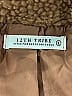 12th Tribe 100% Polyester Brown Faux Fur Jacket Size L - photo 6