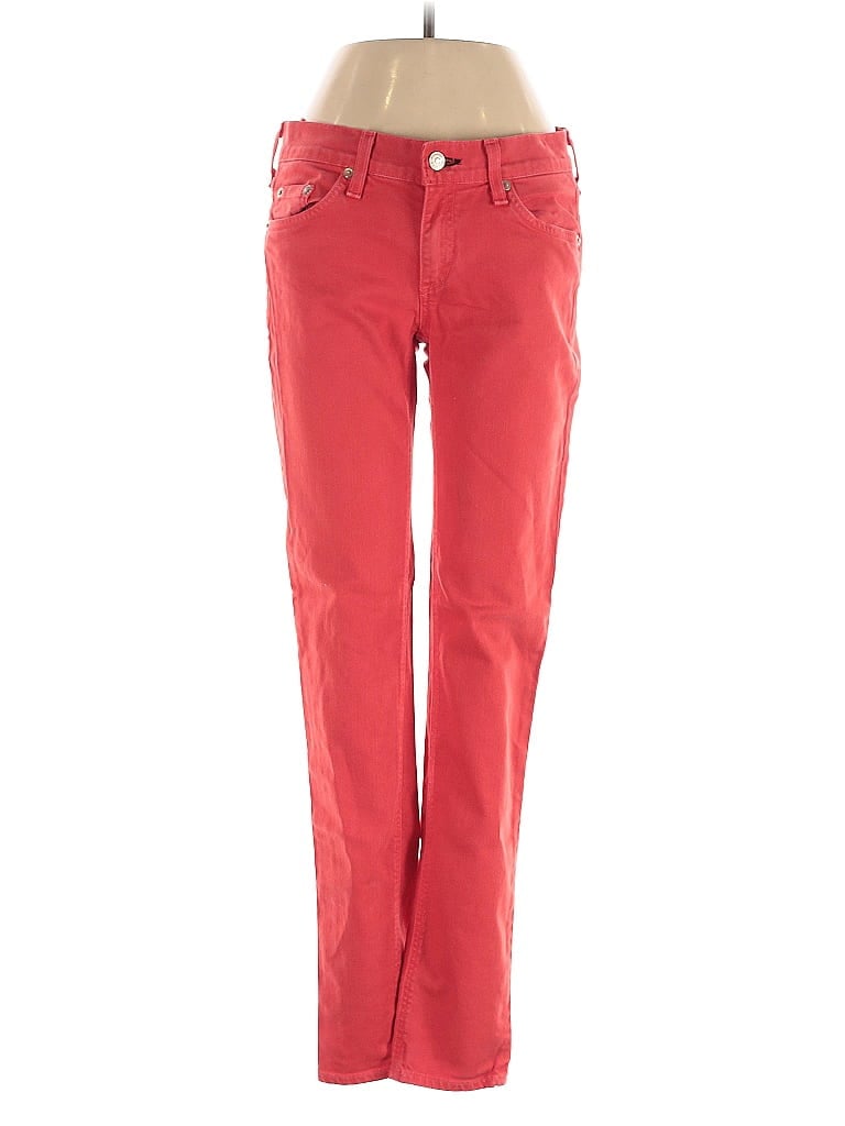 Pre-owned Rag & Bone Jeans In Red