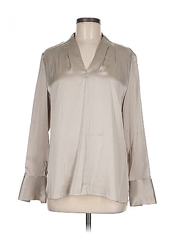 Elie Tahari 3/4 Sleeve Silk Top (view 1)