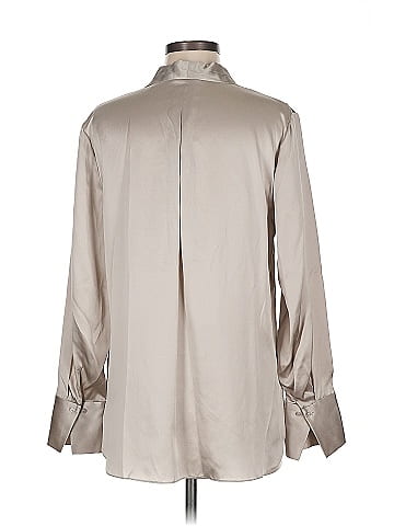 Elie Tahari 3/4 Sleeve Silk Top (view 2)