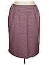Judy's Group Inc 100% Polyester Houndstooth Burgundy Formal Skirt Size 22 - photo 1
