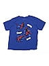 Marvel 100% Cotton Blue Short Sleeve T-Shirt Size 7 (big kids) - photo 1