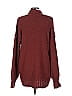 Joseph A. 100% Polyester Burgundy Cardigan Size L - photo 2