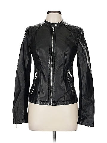 Express Faux Leather Jacket (view 1)