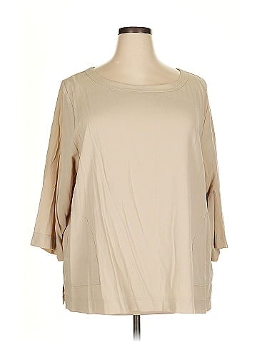 Linea by Louis Dell'Olio 3/4 Sleeve Blouse (view 1)
