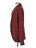 Joseph A. 100% Polyester Burgundy Cardigan Size L - photo 5