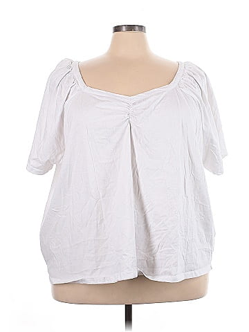 Roaman's Short Sleeve Blouse (view 1)