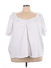 Roaman's Short Sleeve Blouse