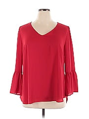 Ny Collection 3/4 Sleeve Blouse