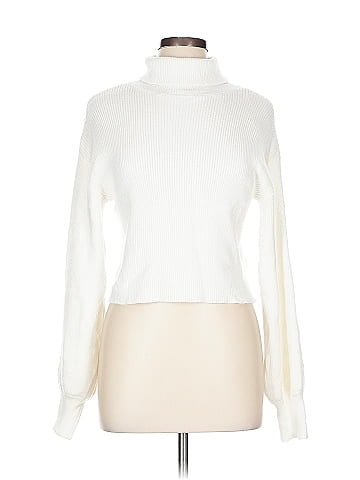 Blue Rain Turtleneck Sweater (view 1)