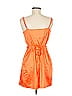 Zaful 100% Polyester Orange Cocktail Dress Size 8 - photo 2