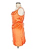 Zaful 100% Polyester Orange Cocktail Dress Size 8 - photo 5