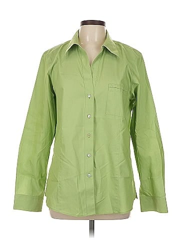 Foxcroft Long Sleeve Button-Down Shirt (view 1)