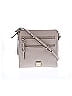 Dooney & Bourke 100% Leather Gray Ivory Leather Crossbody Bag One size - photo 1