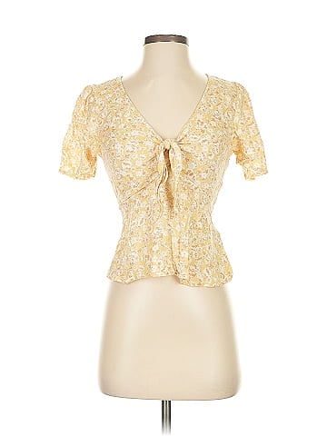 Abercrombie & Fitch Short Sleeve Blouse (view 1)