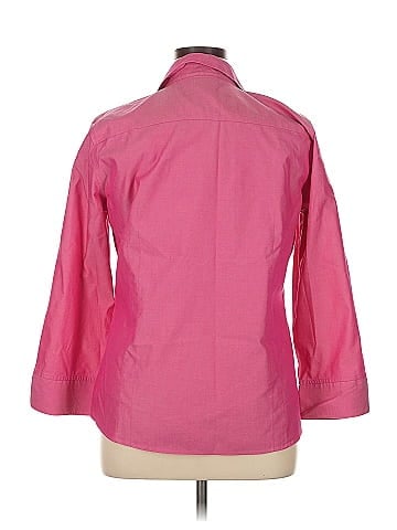 Foxcroft 3/4 Sleeve Button-Down Shirt (view 2)
