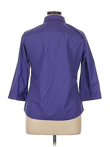 Foxcroft 3/4 Sleeve Button-Down Shirt (view 2)
