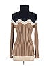 Parden's 100% Merino Tan Turtleneck Sweater Size 2 (estimated) - photo 2