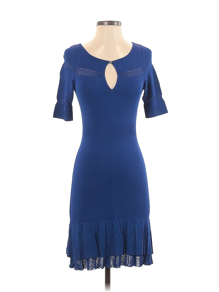 Click to view more detailed imagery on our partner's website Pre-owned Karen Millen Cocktail Dress In Blue